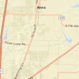 814-1184 County Road 366, Anna, TX Street Map