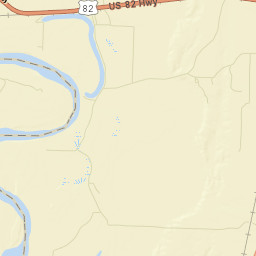 Kress City Arkansas Street Map