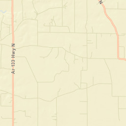 Crossroad Arkansas Street Map