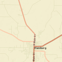 Martinville Arkansas Street Map