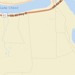 Shives Arkansas Street Map