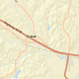 Harperwood Alabama Street Map