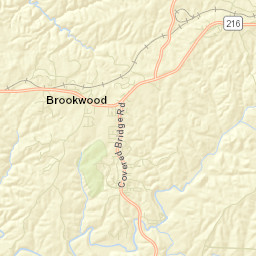 East Brookwood Alabama Street Map