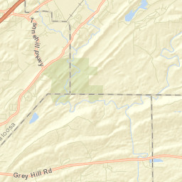 Gray Hill Alabama Street Map