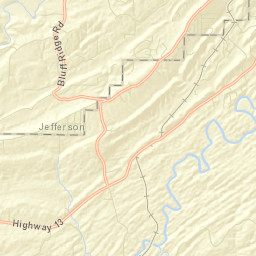 Bamford Alabama Street Map