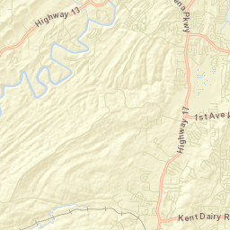 Navajo Pines Alabama Street Map