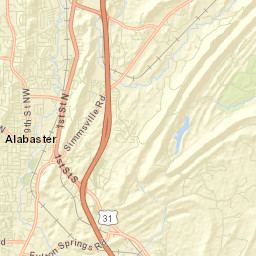 Port South Alabama Street Map