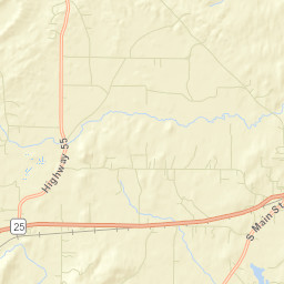 Fourmile Alabama Street Map