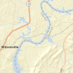 Cospers Bend Alabama Street Map