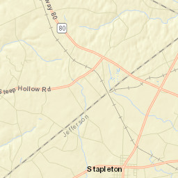 5914-6001 Georgia 80, Gibson, GA 30810 Street Map