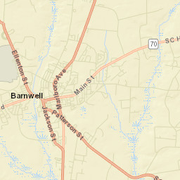 Barnwell Street Map