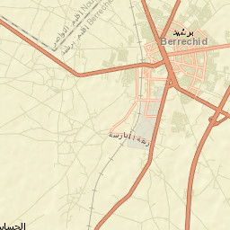 Berrechid Street Map