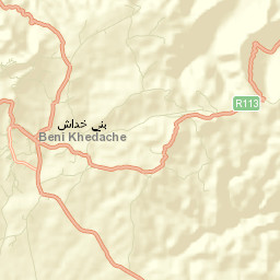 Beni Kheddache Street Map