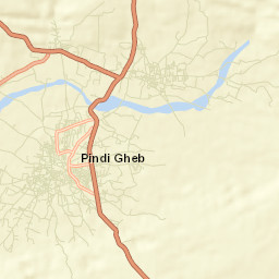 Pindi Gheb Street Map