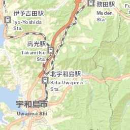 Uwajima Street Map