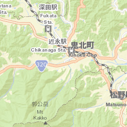 Kihoku-chō Street Map