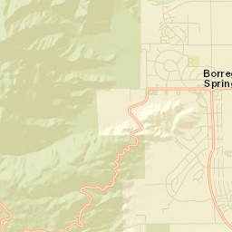 Hellhole Palms California Street Map