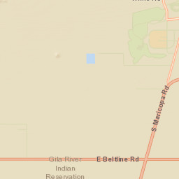 Lone Butte Ranch Arizona Street Map