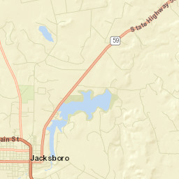 Jacksboro Street Map