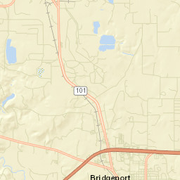 Texas 101, Caddo-LBJ National Grasslands Street Map