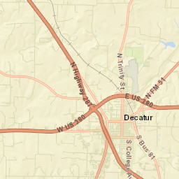 1997-2029 U.S. 287, Decatur, TX 76234 Street Map