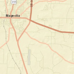 Walker Arkansas Street Map