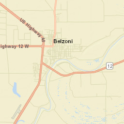 Belzoni Street Map