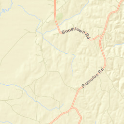 Romulus Alabama Street Map