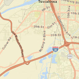 West Haven Alabama Street Map