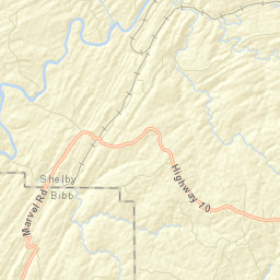 Anita Alabama Street Map