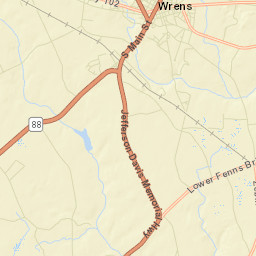 Wrens Street Map