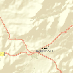Aguelmous Street Map