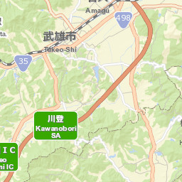 Takeo Shi Street Map