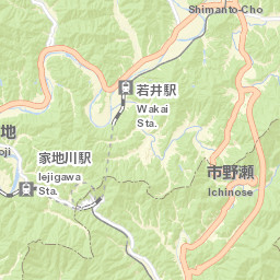 Shimanto Street Map