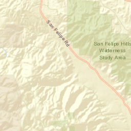 San Felipe California Street Map