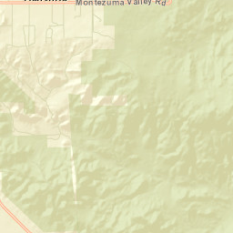 Ranchita California Street Map