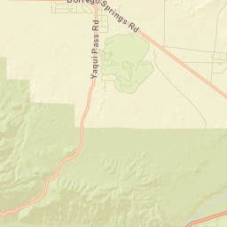 Desert Lodge California Street Map