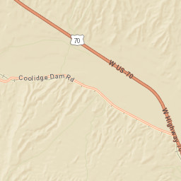 Calva Arizona Street Map