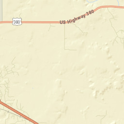 Garza County Street Map