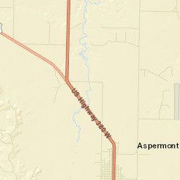 Stonewall County Street Map