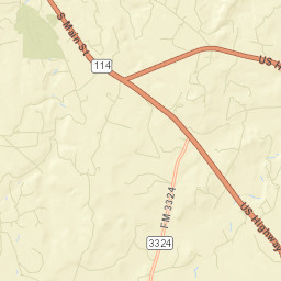 200-298 Park Road 61 Jacksboro TX Street Map