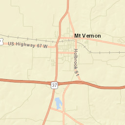 Mount Vernon Street Map