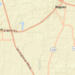 Naples Street Map