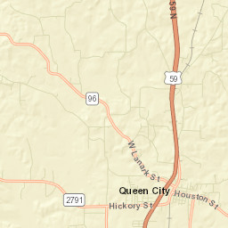 Queen City Street Map