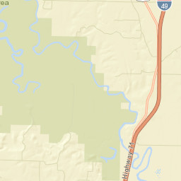 Fort Lynn Arkansas Street Map