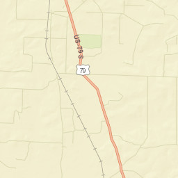 Kerlin Arkansas Street Map