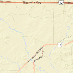 Newell Arkansas Street Map