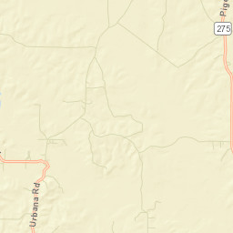 Urbana Arkansas Street Map