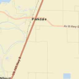 Parkdale Arkansas Street Map
