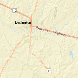 Lexington Street Map